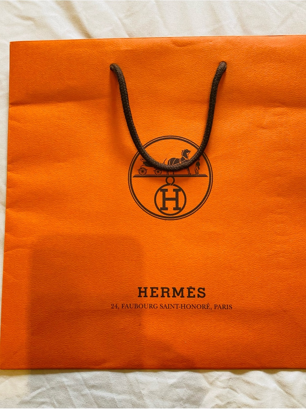 🛍️Hermes Authentic Luxury Branded Gift Bags in Various Sizes with Ribbon - Picture 4 of 12